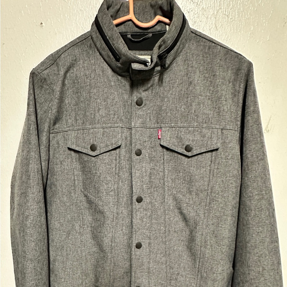 Levi's Charcoal Shirt Jacket